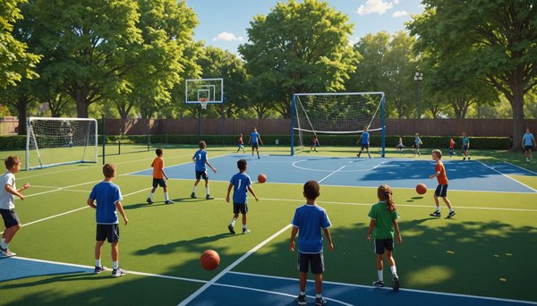 Avantages de pratiquer un sport collectif sur une aire de jeux dédiée